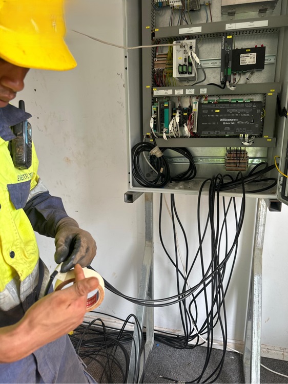 Field Communication Cable Installation